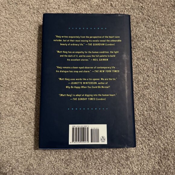 The Midnight Library by Matt Haig, Hardcover Book - LIKE NEW Condition - Picture 3 of 5